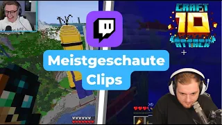 Meistgeschaute Twitch Clips von jedem Teilnehmer in Craft Attack 10