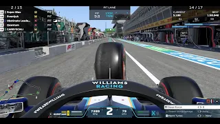 A Tire Rolling Through The Pits And Hitting Me F1 2021