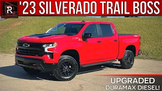 The 2023 Chevrolet Silverado Trail Boss Is A Torque Rich Diesel Powered Off-Road Truck