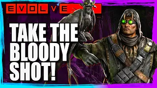 Crow Has One Shot! Evolve Stage 2 Multiplayer Gameplay