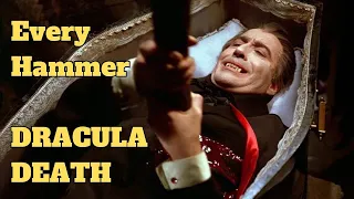 Every Dracula death from Hammer