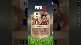 Dembele FIFA Evolution FIFA 16 - FIFA 23 #shorts