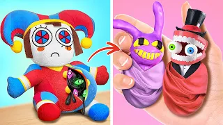Pomni Is a Mom? 🍼 *Fun Digital Circus Crafts And Viral Alphabet Lore Paper DIYs*