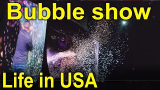 Bubble show at SeaWorld Orlando Florida