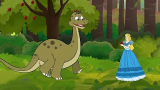 Cinderela | Série Episódio 12 - O Canto do Dinossauro | Desenho animado com Os Amiguinhos