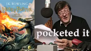 Stephen Fry pocketed it (J. K. Rowling's Harry Potter revenge)