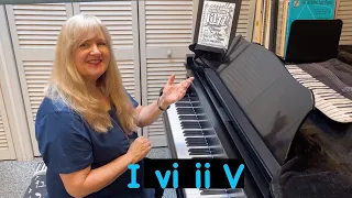 10 EASY Ways To Play The I vi ii V7 Chord Progression: Piano Tutorial