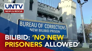 BuCor will no longer accept new prisoners to Bilibid - DOJ