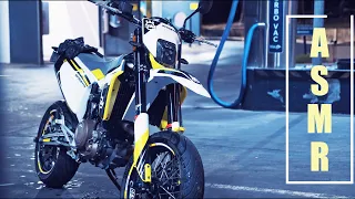 [ASMR] Husqvarna 701 Supermoto Midnight Ride