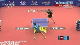 China Open 2013: Wang Hao-Timo Boll