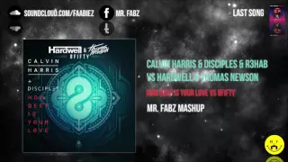 Calvin Harris vs Hardwell & Thomas Newson - How Deep Is Your Love vs 8Fifty (Mr. Fabz Mashup)