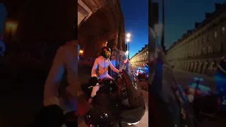 Tmax 530 vs police crash  🤣