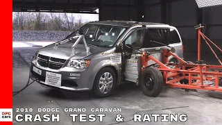 2018 Dodge Grand Caravan Minivan Crash Test & Rating