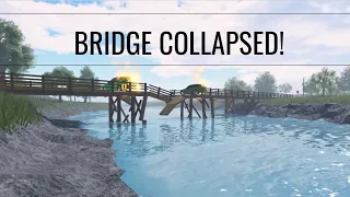 BRIDGE COLLAPSES! | Emergency Response Liberty County (Roblox)