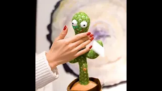 Funny gift repeater doll twist singing and dancing cactus