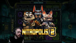 NITROPOLIS 2 | ELK SLOT REVIEW | 5minutespins | Betchelor