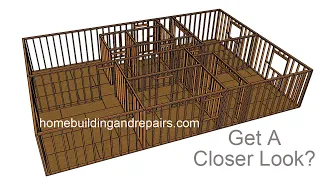 Second Floor Wall Framing In Two Story Floor Plan Design Project