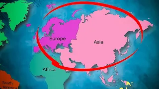 Why are Asia and Europe Two Different Continents Even Though They Are Stuck Together?