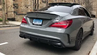 2017 CLA 45 amg performance exhaust