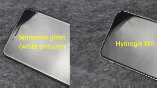 Hydrogel vs Tempered Glass