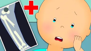 Caillou’s Broken Bone ★ Funny Animated Caillou | Cartoons for kids | Caillou