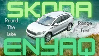 Skoda Enyaq Round The Lake Range Test