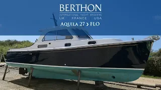 [OFF MARKET] Aquila 27 (FLO) - Yacht for Sale - Berthon International Yacht Brokers