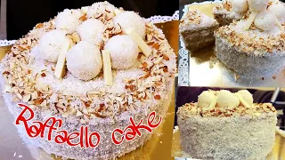 Raffaello Cake/(Almond Coconut Cake )/without oven
