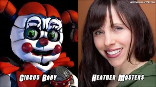 ALL Circus Baby Voice Lines : FNaF Sister Location with w/Subtitles