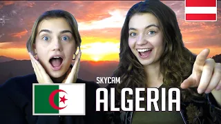 Austrian Girls Reacting To Nature Of Algeria