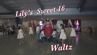 Lily’s Sweet 16 Waltz 2022: Strong - Sona Rele ( From Cinderella)