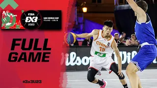 China 🇨🇳 vs Czechia 🇨🇿 | Men | Full Game | FIBA 3x3 U23 World Cup 2023