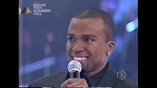 Alexandre Pires Anuncia sua Saída do SPC - Domingão do Faustão 2002