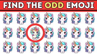 Find the Odd Emoji | Emoji Challenges | Test Your Eyes - 81