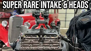 Ultra Rare Bronze Heads & Hi Rise Intake Make The Ultimate Flathead Engine