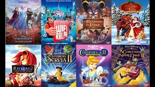 Alguns Filmes e suas continuações #DISNEY #PARTE1