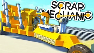 ГОНКИ НА ПРИДУМАННЫХ МОТОЦИКЛАХ! (Scrap Mechanic)