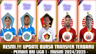 RESMI.!!! Bursa Transfer Terbaru Pemain BRI Liga 1 Musim 2024/2025 - PSBS resmikan pemain Asing baru