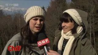 Lena Meyer-Landrut und Nadine Beiler bei der WOK WM 2011