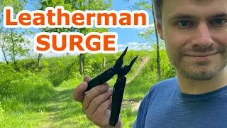 Тяжелый мультитул Leatherman Surge