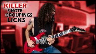 Three KILLER Licks In 5 Note Groupings
