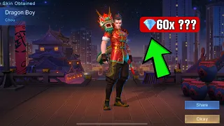 HOW MUCH is CHOU DRAGON BOY SKIN??? RESEARCH AND GAMEPLAY NEW UPDATE SEASON | MOBILE LEGENDS