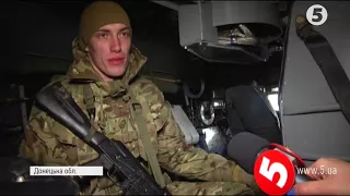 Бійці полку «Азов» провели навчання на БТР-ах