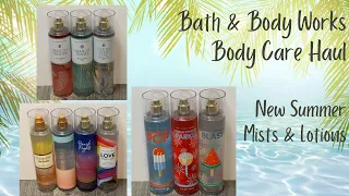 Bath & Body Works Haul | Summer Collections w/ Vanilla Confetti Sparkle, Beach Nights, Summer Melody