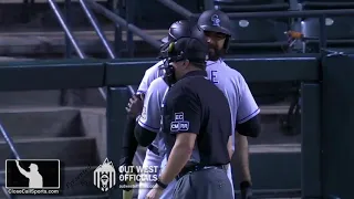 Ejection 77 - Crew Chief Jim Reynolds Ejects Matt Kemp Following Early Strikeout in the Desert