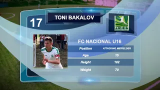 Toni Bakalov - U16 Highlights