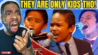 FIRST TIME HEARING | TNT Boys Sing Beyonce's Listen | Little Big Shots - CRAZY REACTION