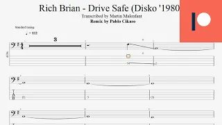 Rich Brian - Drive Safe (Disko '1980') (bass tab)