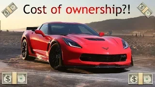 Cost of OWNERSHIP for a C7 Corvette Z06!!