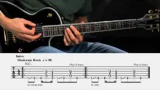 Limp Bizkit Nookie Guitar Lesson @ Guitarinstructor.com (excerpt)